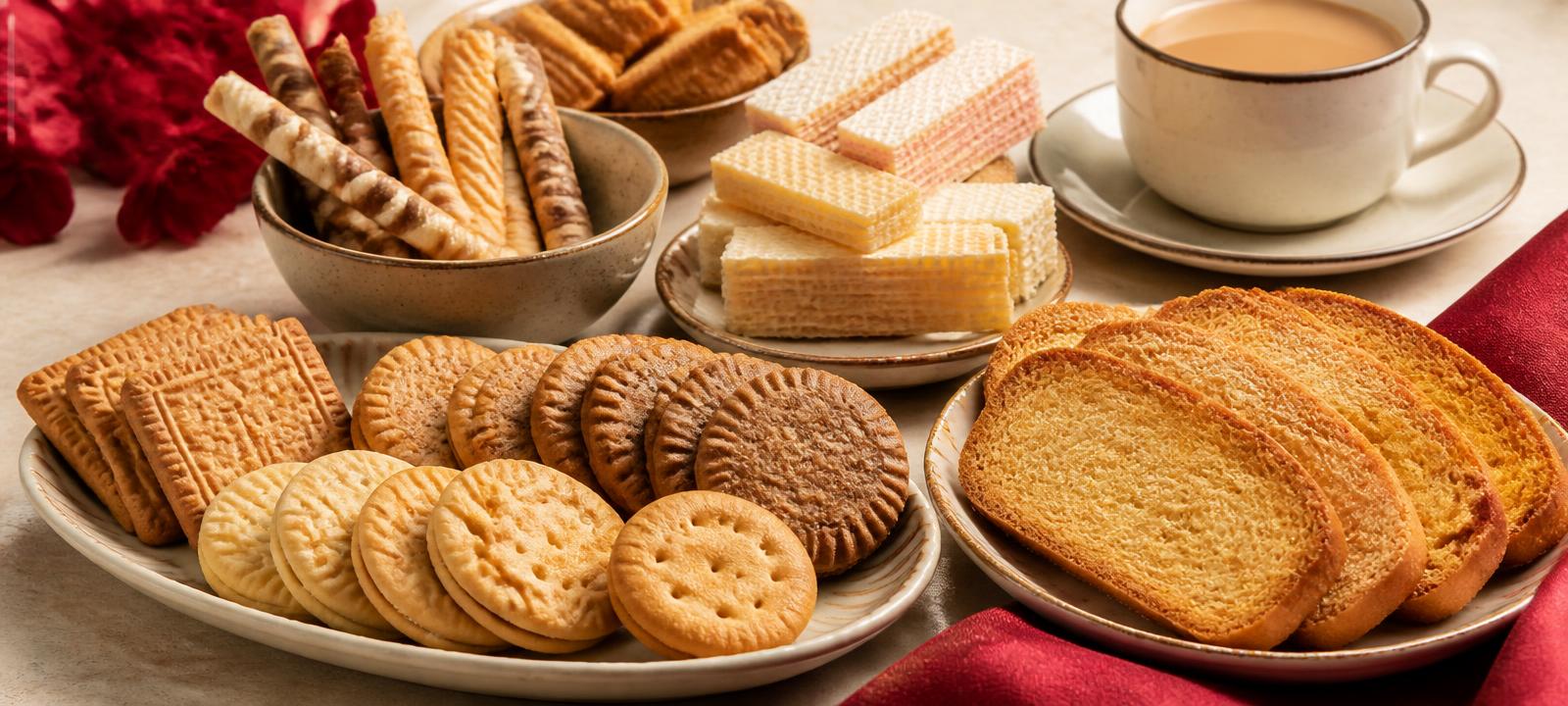 Biscuits, rusk & cookies for the whole family